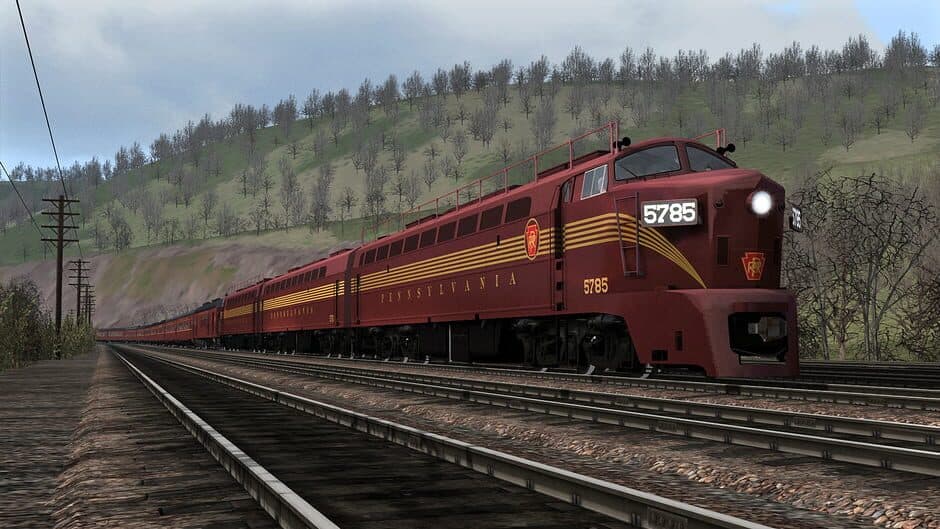 Скриншот 6 из Train Simulator 2021: PRR DR6-4-2000 & Broadway Limited Loco