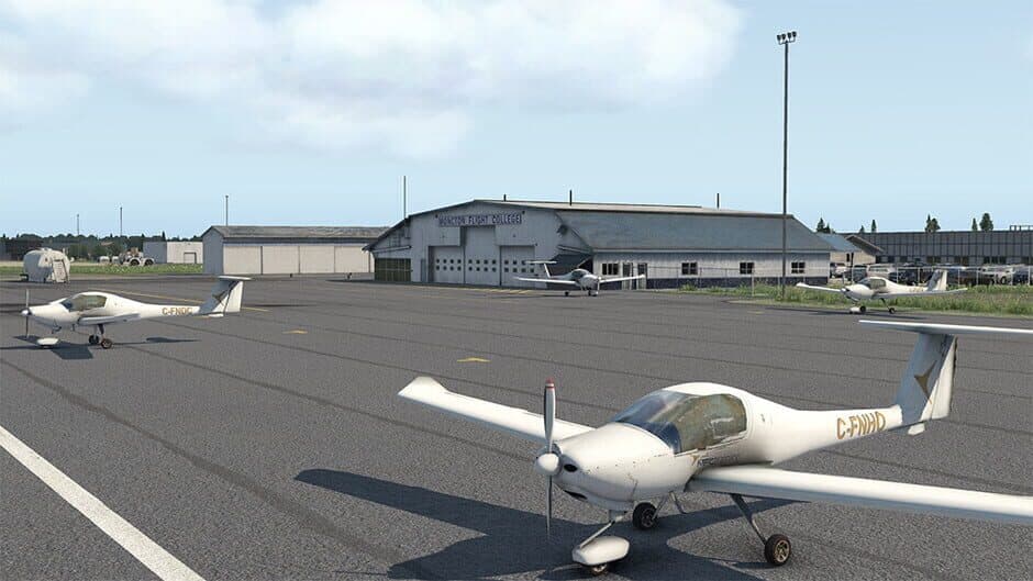 Скриншот 7 из X-Plane 11: Aerosoft Airport Greater Moncton International