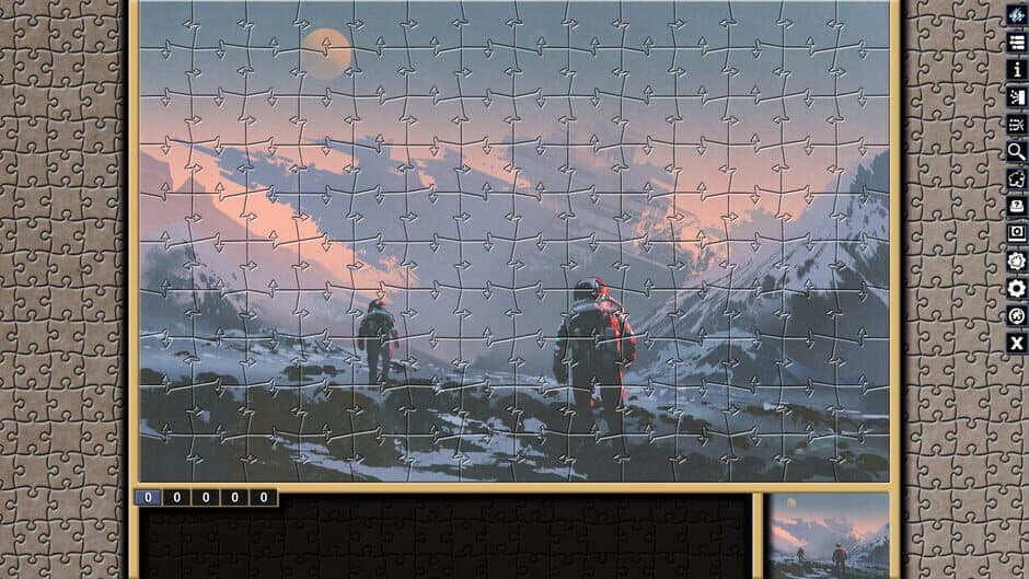 Скриншот 3 из Pixel Puzzles: Illustrations & Anime - Jigsaw Pack: Distant Worlds