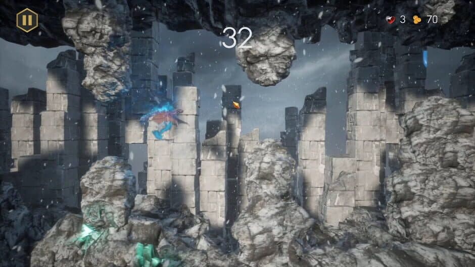 Скриншот 5 из Mythlands: Flappy Dragon