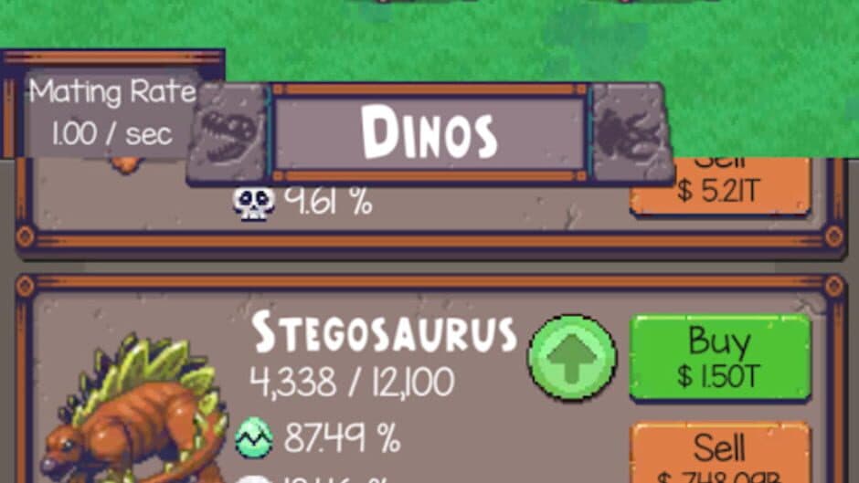Скриншот 2 из Idle Dino Zoo