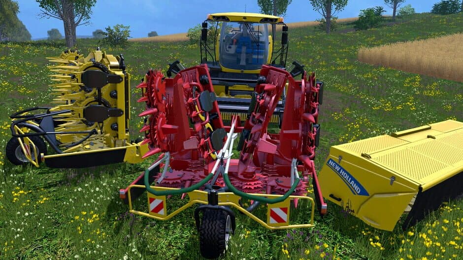 Скриншот 3 из Farming Simulator 15: New Holland Pack