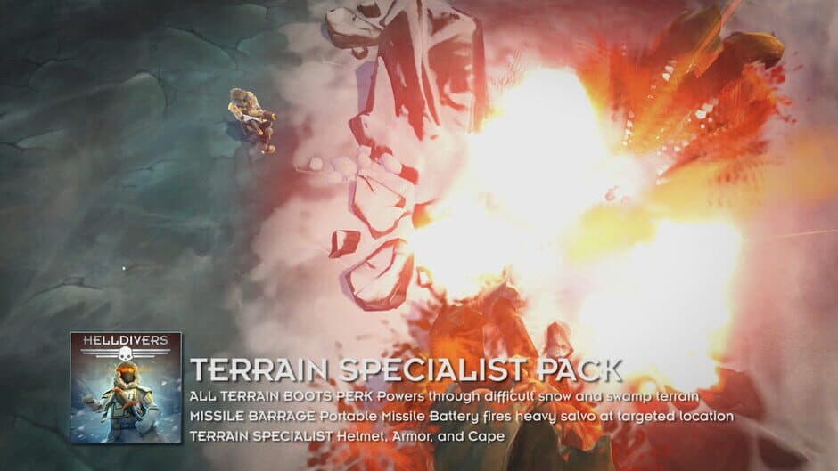 Скриншот 2 из Helldivers: Terrain Specialist Pack