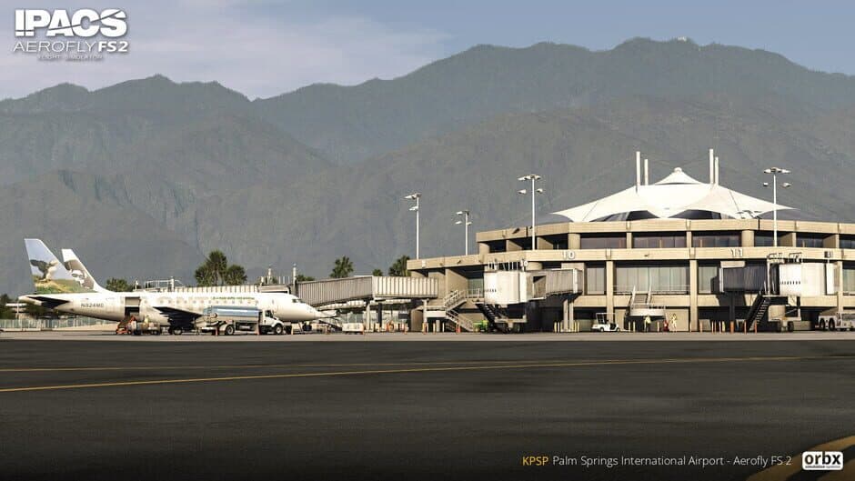 Скриншот 11 из Aerofly FS 2 Flight Simulator: Orbx - Palm Springs International Airport