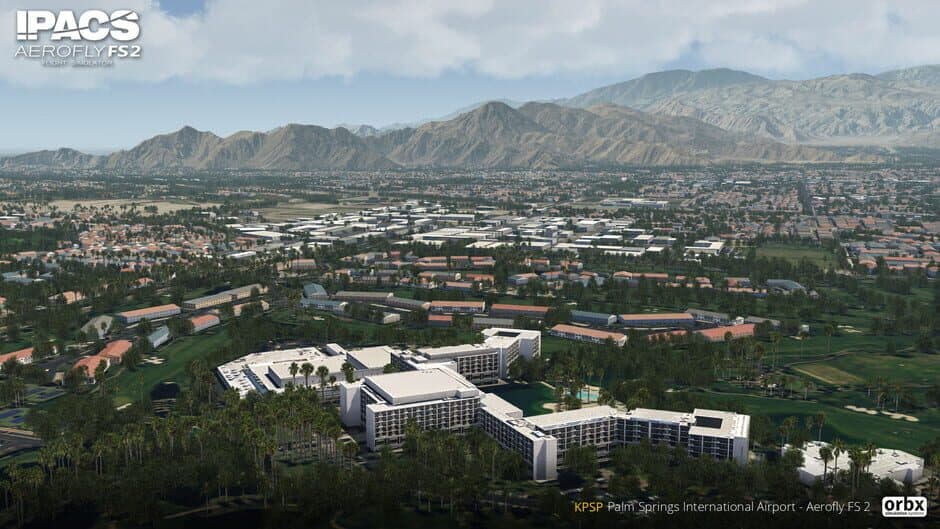 Скриншот 10 из Aerofly FS 2 Flight Simulator: Orbx - Palm Springs International Airport