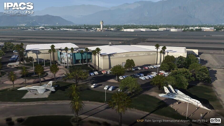 Скриншот 8 из Aerofly FS 2 Flight Simulator: Orbx - Palm Springs International Airport