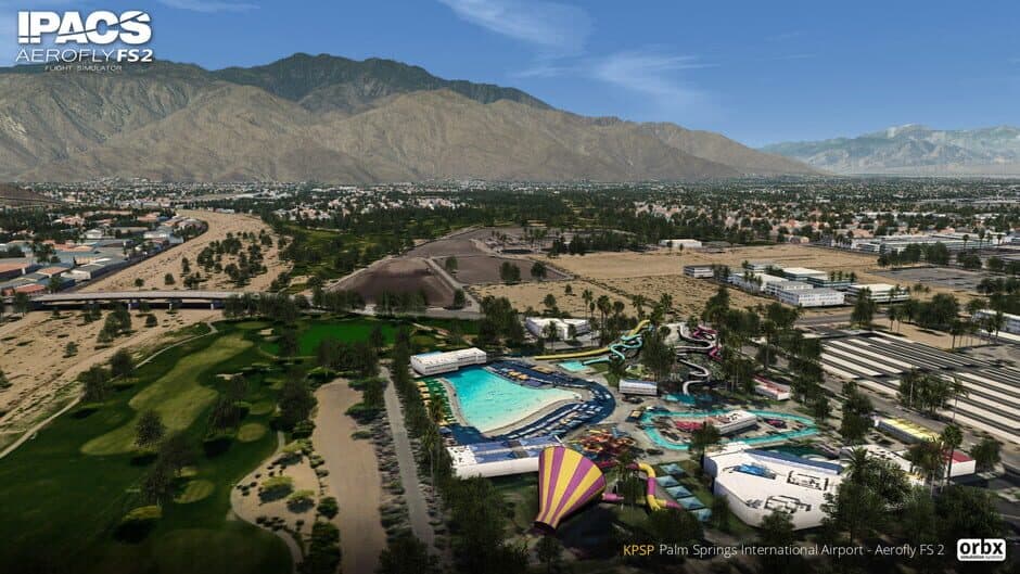 Скриншот 6 из Aerofly FS 2 Flight Simulator: Orbx - Palm Springs International Airport