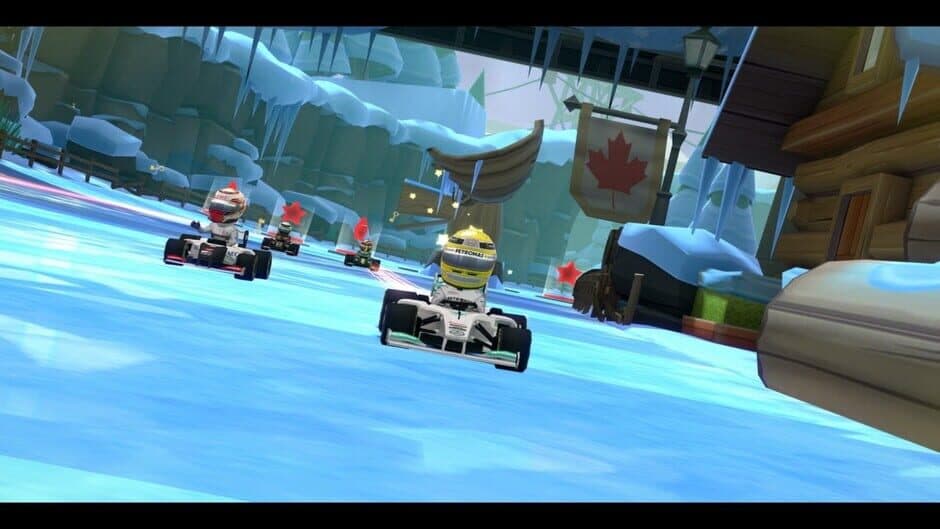 Скриншот 1 из F1 Race Stars: Canada Track