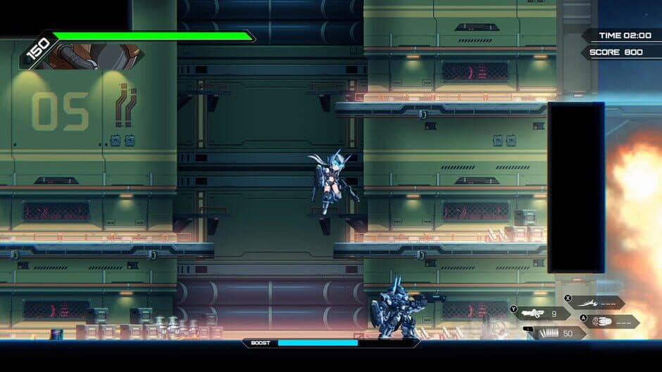 Скриншот 5 из Hardcore Mecha: Thunderbolt Otome