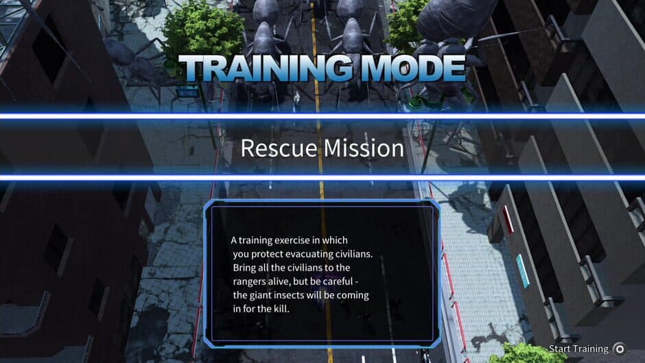 Скриншот 2 из Earth Defense Force 4.1: Wing Diver the Shooter - Training Mode