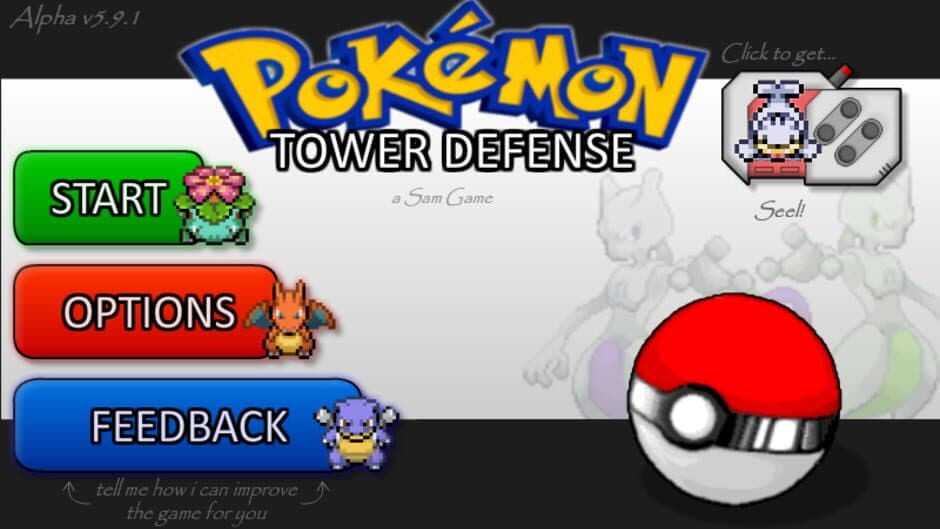 Скриншот 1 из Pokémon Tower Defense