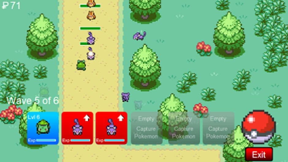 Скриншот 2 из Pokémon Tower Defense