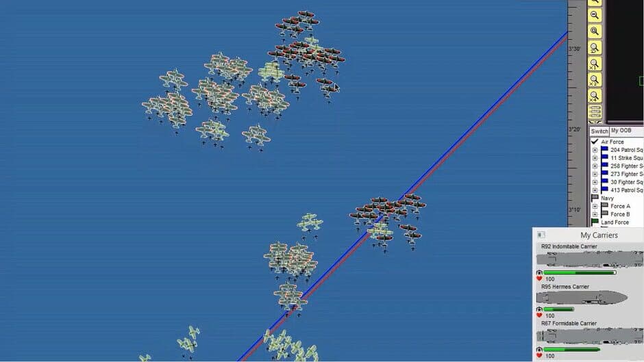 Скриншот 5 из Carrier Battles WW2: Admiral of the Fleet