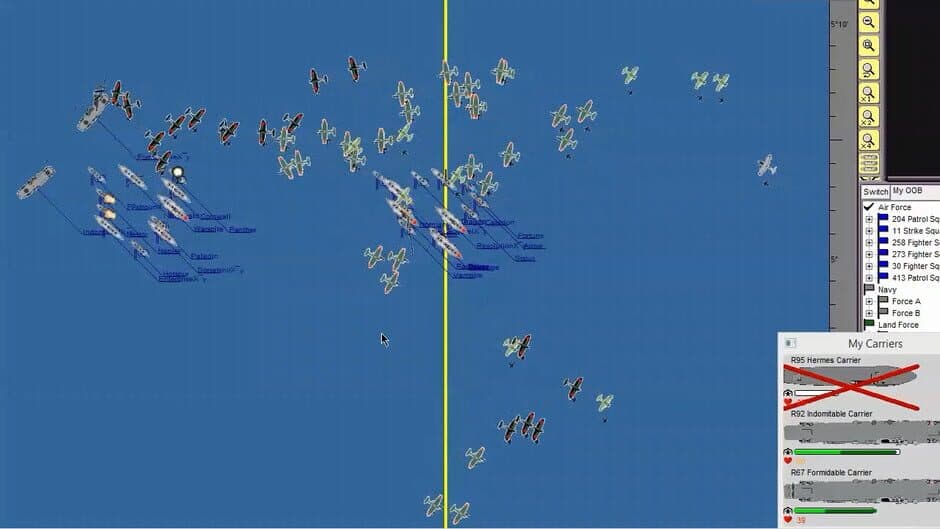 Скриншот 6 из Carrier Battles WW2: Admiral of the Fleet