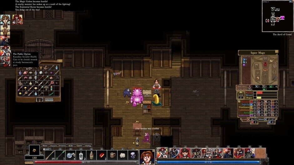 Скриншот 1 из Dungeons of Dredmor: Conquest of the Wizardlands