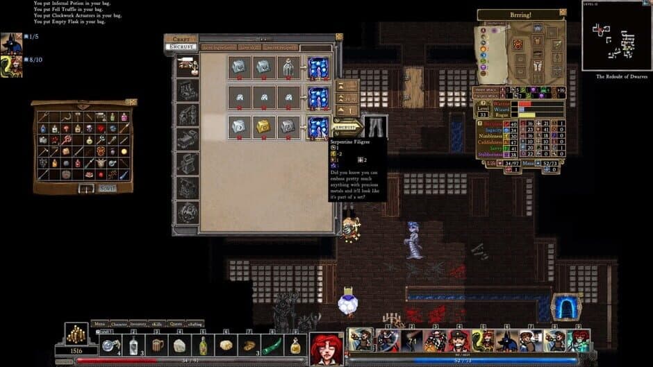 Скриншот 5 из Dungeons of Dredmor: Conquest of the Wizardlands