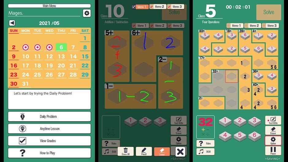 Скриншот 1 из MMC Kenken: The World's Most Exciting Math and Logic Puzzle