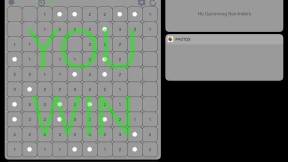 Скриншот 2 из Minesweeper: Widget Edition