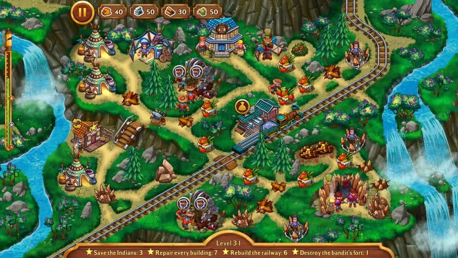 Скриншот 3 из Golden Rails: Small Town Story - Collector's Edition
