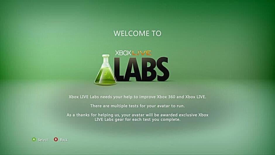 Скриншот 1 из Xbox Live Labs