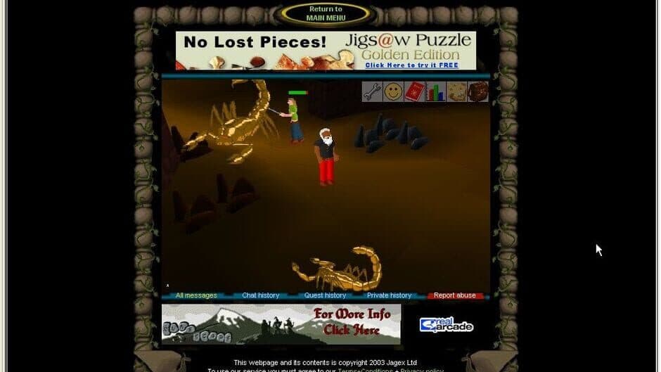Скриншот 3 из RuneScape Classic