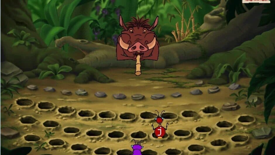 Скриншот 2 из Disney's Adventures in Typing with Timon & Pumbaa