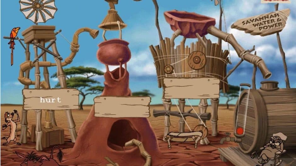 Скриншот 3 из Disney's Adventures in Typing with Timon & Pumbaa