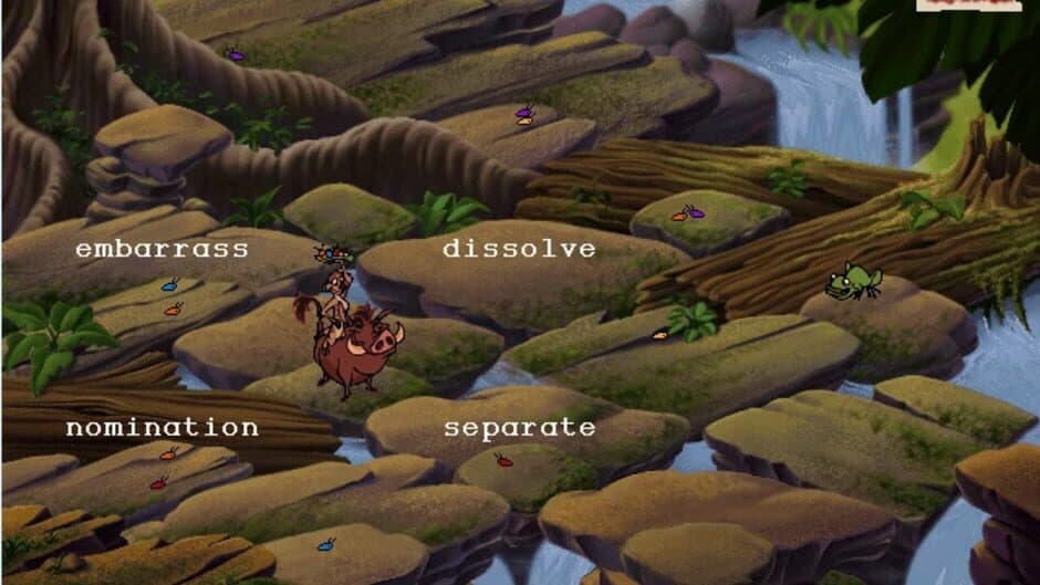 Скриншот 4 из Disney's Adventures in Typing with Timon & Pumbaa
