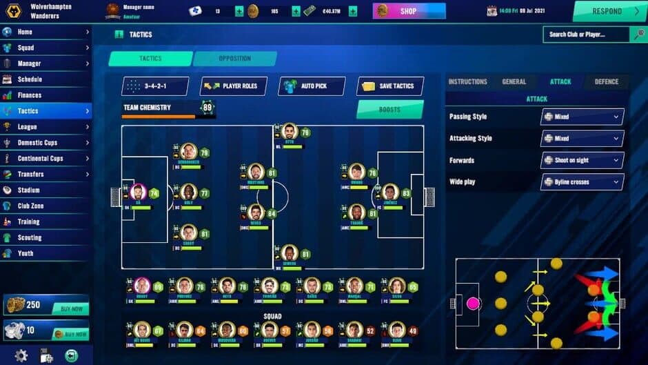 Скриншот 6 из Soccer Manager 2022