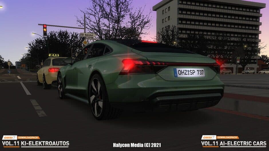 Скриншот 1 из OMSI 2: Downloadpack Vol.11 - AI-Electric Cars