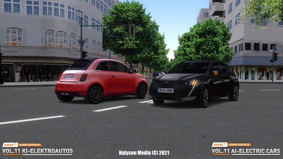 Скриншот 6 из OMSI 2: Downloadpack Vol.11 - AI-Electric Cars