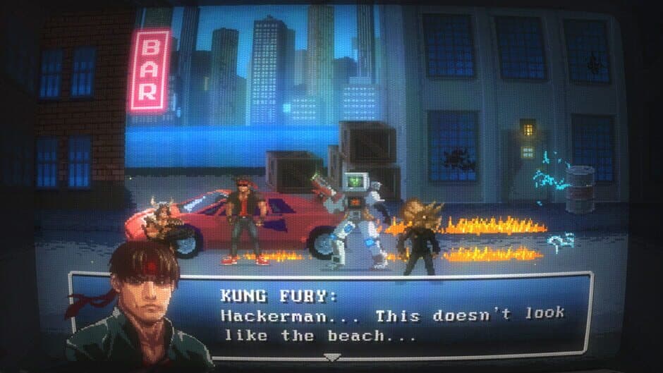 Скриншот 4 из Kung Fury: Street Rage - The Arcade Strikes Back