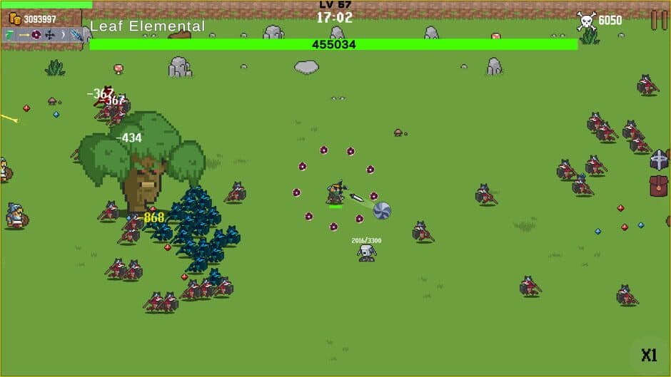 Скриншот 4 из Pixel Survivors: Roguelike