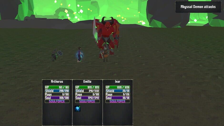 Скриншот 1 из The Legend of the Soulforce: Heroes of the Abyss
