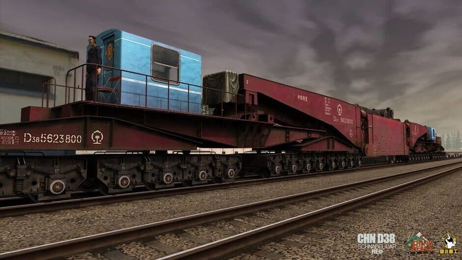 Скриншот 3 из Trainz Plus: China D38 Schnabel Car - Red