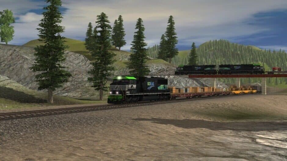 Скриншот 1 из Trainz Plus: NS SD60E - 6963 GoRail