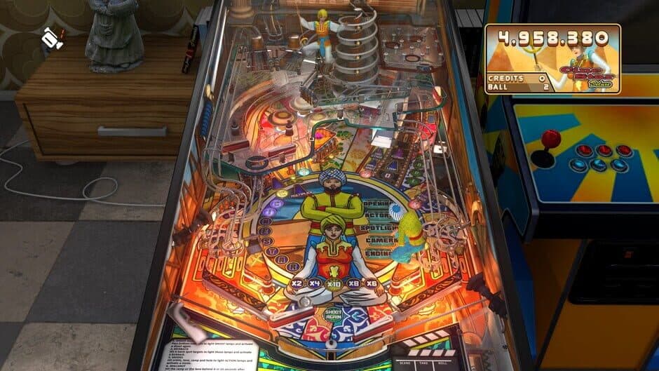Скриншот 2 из Zaccaria Pinball: Deluxe Tables Pack 1