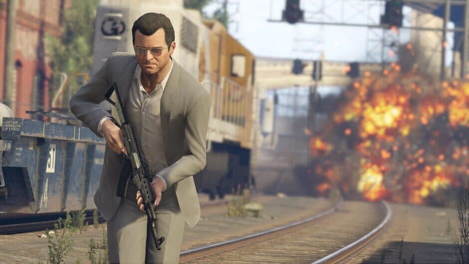 Скриншот 1 из Grand Theft Auto V: Premium Edition & Great White Shark Card Bundle