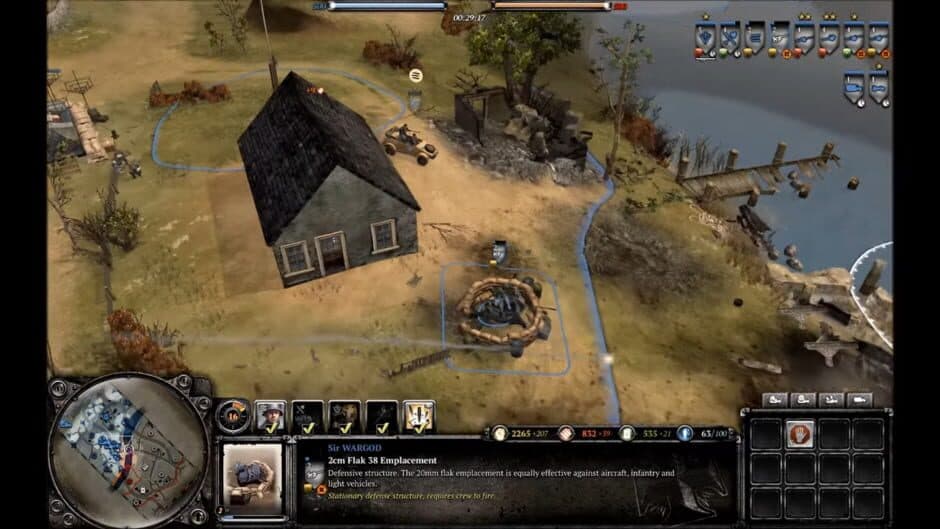 Скриншот 2 из Company of Heroes 2: OKW Commander - Fortifications Doctrine