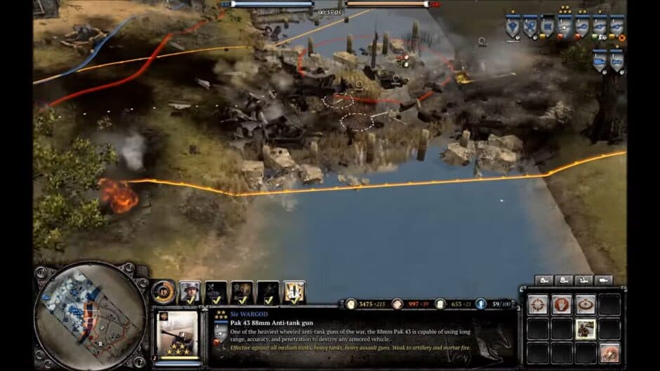 Скриншот 3 из Company of Heroes 2: OKW Commander - Fortifications Doctrine