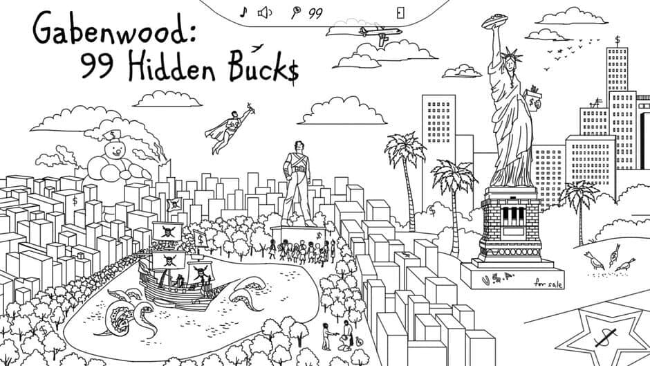 Скриншот 1 из Gabenwood: 99 Hidden Bucks