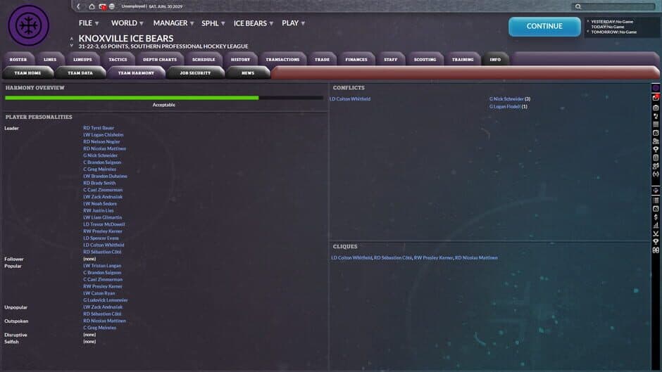 Скриншот 10 из Franchise Hockey Manager 9