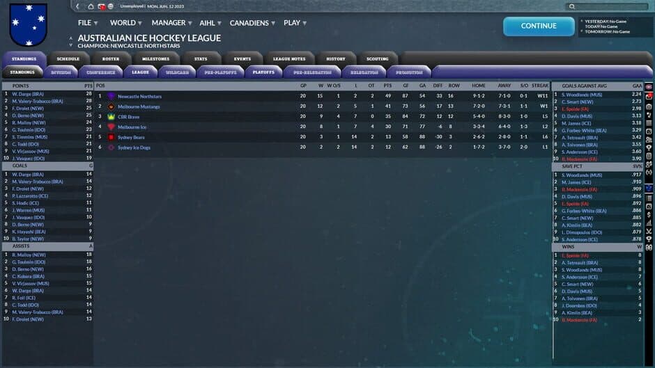 Скриншот 11 из Franchise Hockey Manager 9