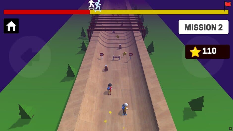 Скриншот 2 из Two Skateboards Driving Simulator