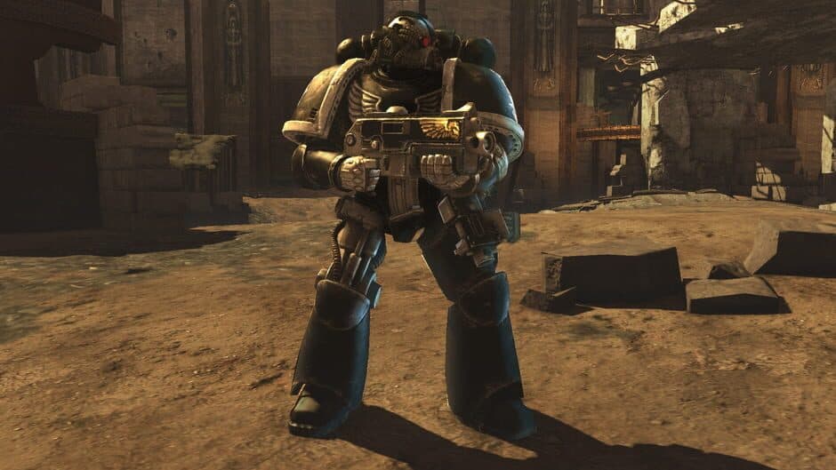 Скриншот 1 из Warhammer 40,000: Space Marine - Iron Hands Chapter Pack