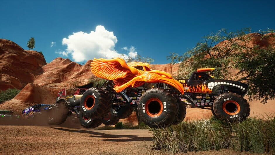 Скриншот 6 из Monster Jam Steel Titans: Fire & Ice Truck Bundle