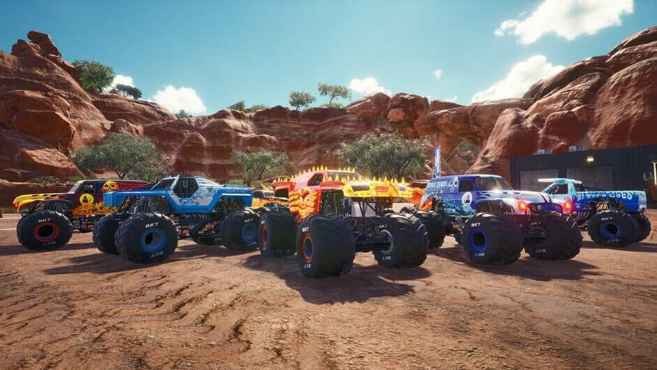 Скриншот 3 из Monster Jam Steel Titans: Fire & Ice Truck Bundle