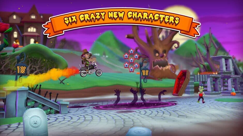Скриншот 4 из Joe Danger 2: The Movie - Undead Movie Pack