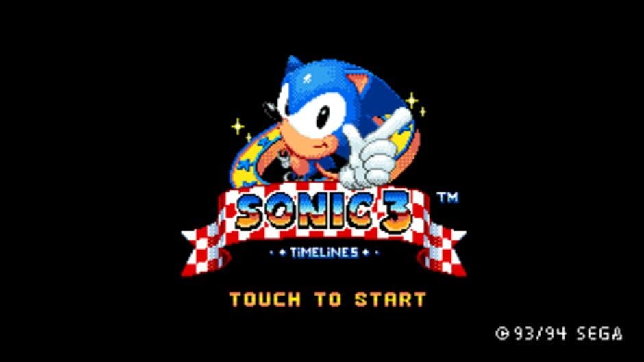 Скриншот 1 из Sonic 3 Timelines SMS Remake