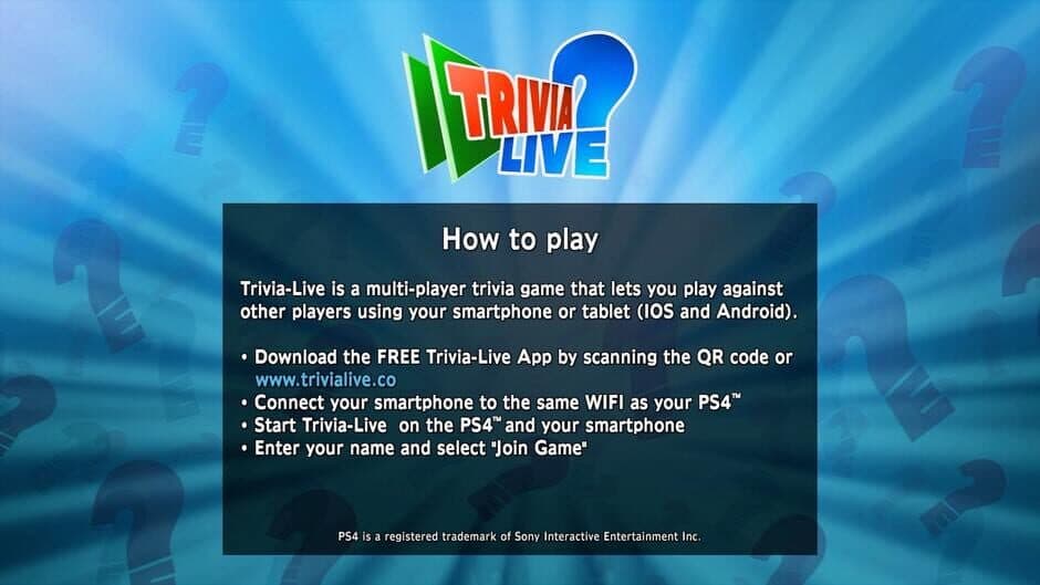 Скриншот 1 из Trivia Live